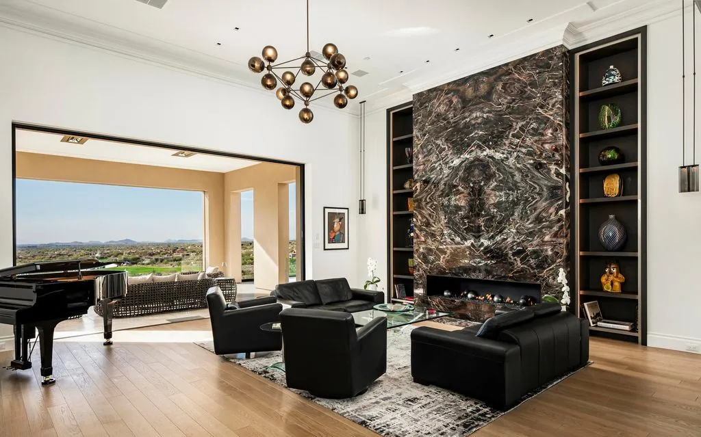 Ultra-Luxury Arizona Estate by PHX Design Architecture Asks $32.875M With Iconic Panoramic Views 7 Extraordinary 19287 N 107th St Estate in Arizona Asks 32.875M Commanding Iconic Golf and Mountain Views 3