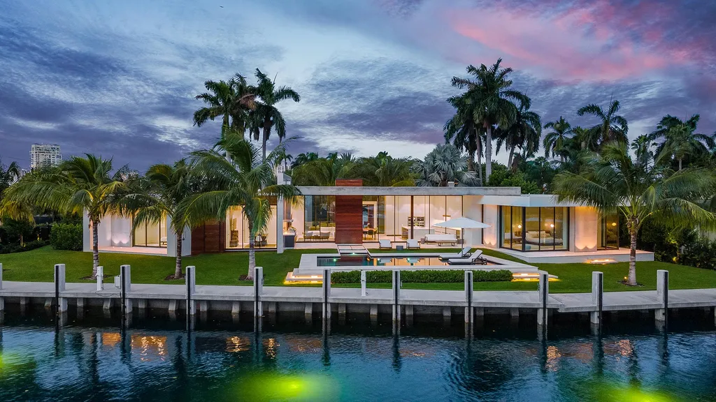 FT Lauderdale Residence by Choeff Levy Fischman, A Refined Waterfront Home Defined by Light and Flow 1 FT Lauderdale Residence by Choeff Levy Fischman, A Refined Waterfront Home Defined by Light and Flow