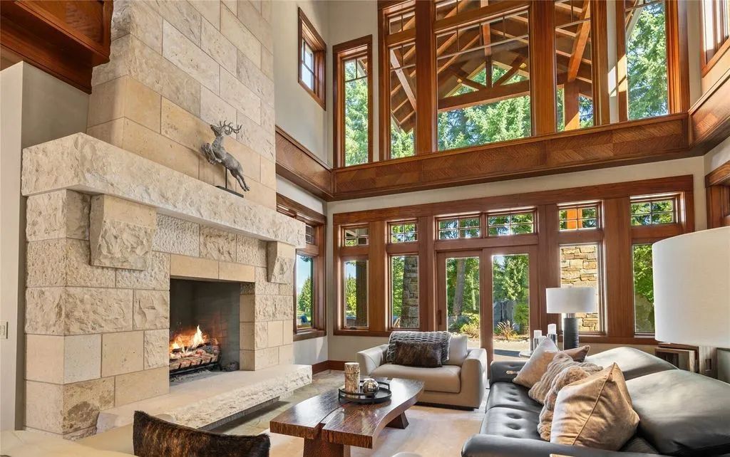 An Extraordinary Expression of Privacy and Sophistication in Washington, Priced at $4.699M 10 Inside 71 Quick Creek Lane an Extraordinary Washington Retreat Defined by Privacy and Prestige 8