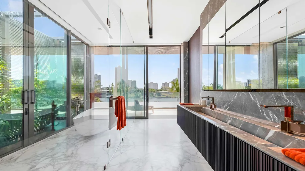 La Gorce Residence by Choeff Levy Fischman, A Refined Modern Home Framed by Light, Landscape, and Water 11 La Gorce Residence by Choeff Levy Fischman A Refined Modern Home Framed by Light Landscape and Water 10