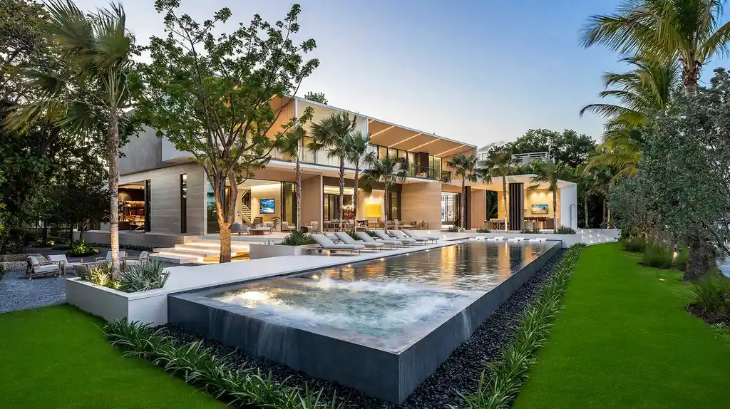 La Gorce Residence by Choeff Levy Fischman, A Refined Modern Home Framed by Light, Landscape, and Water 12 La Gorce Residence by Choeff Levy Fischman, A Refined Modern Home Framed by Light, Landscape, and Water