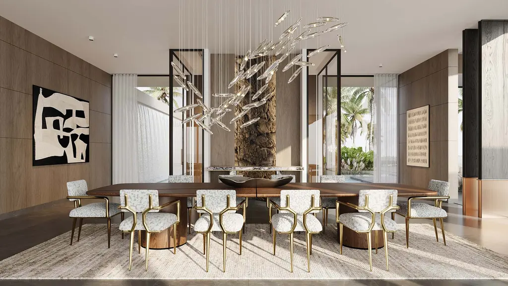 Manalapan Residence by Choeff Levy Fischman, A Modern Coastal Estate Defined by Light, Water, and Architectural Precision 7 Manalapan Residence by Choeff Levy Fischman, A Modern Coastal Estate Defined by Light, Water, and Architectural Precision