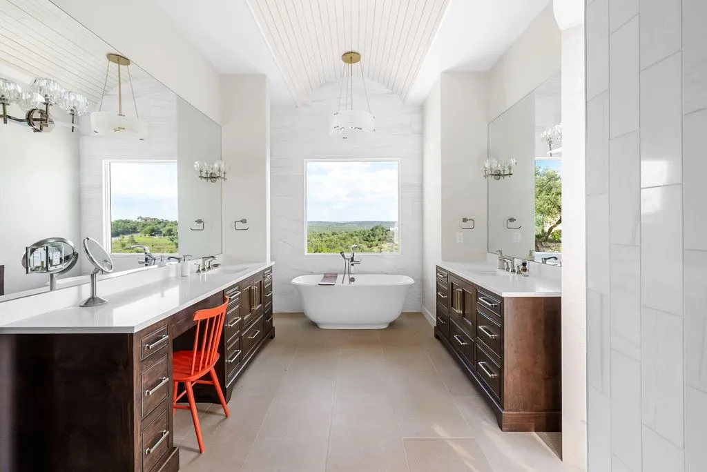 This Modern Spanish Estate by Built Green Custom Homes Hits the Texas Market at $5.499M 14 Spectacular Modern Spanish Estate at 12109 Musket Rim St Lists for 5.499M in Texas 15