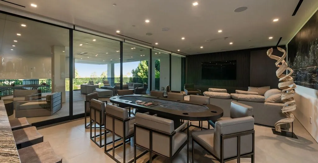 Bold and Breathtaking: A $36,888,888 Estate Overlooking the Cityscape in Beverly Hills 29 1140 Summit Dr A Breathtaking 36888888 Modern Estate in Beverly Hills 16
