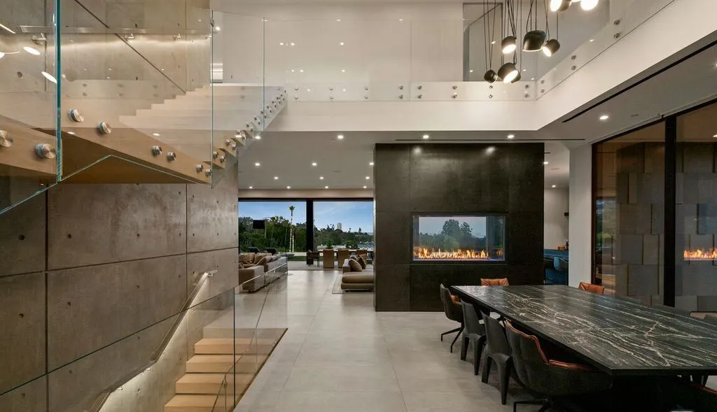 Bold and Breathtaking: A $36,888,888 Estate Overlooking the Cityscape in Beverly Hills 9 1140 Summit Dr A Breathtaking 36888888 Modern Estate in Beverly Hills 5
