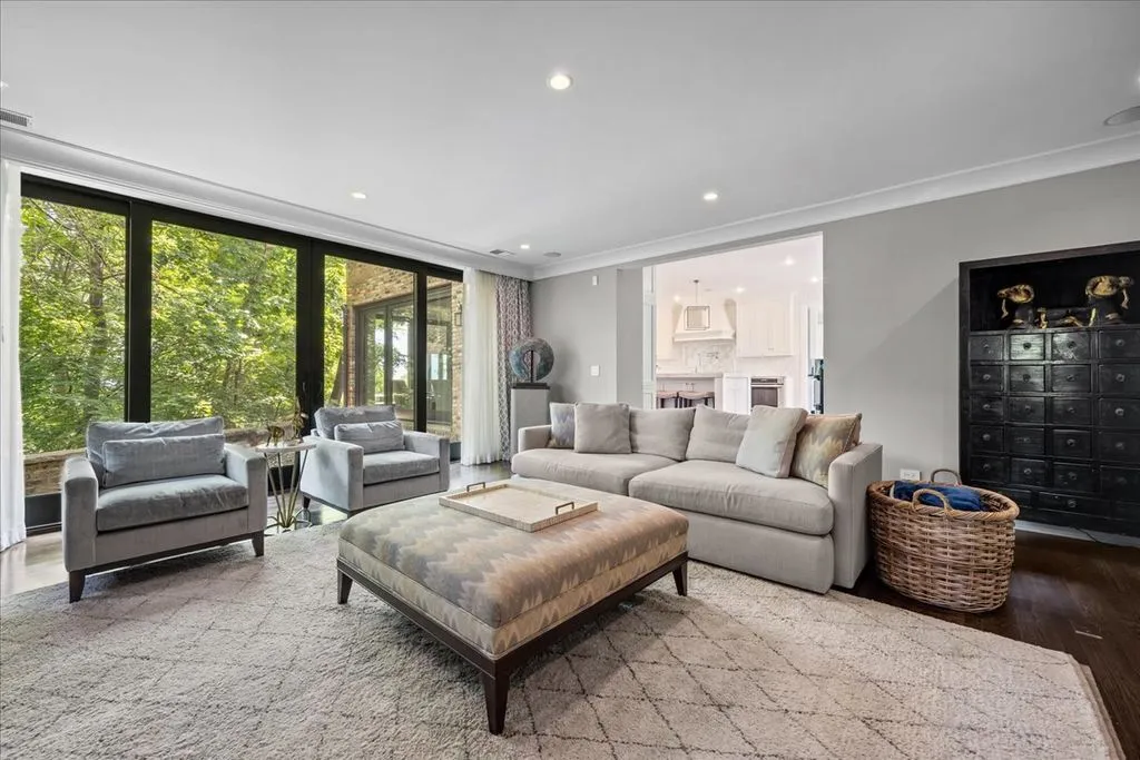 Grand and Serene: A $6.75 Million Estate Overlooking the Lake From 2.3 Lush Acres 19 117 Belle Ave A Breathtaking 6.75 Million Lakeview Estate Set on 2.3 Pristine Acres 12