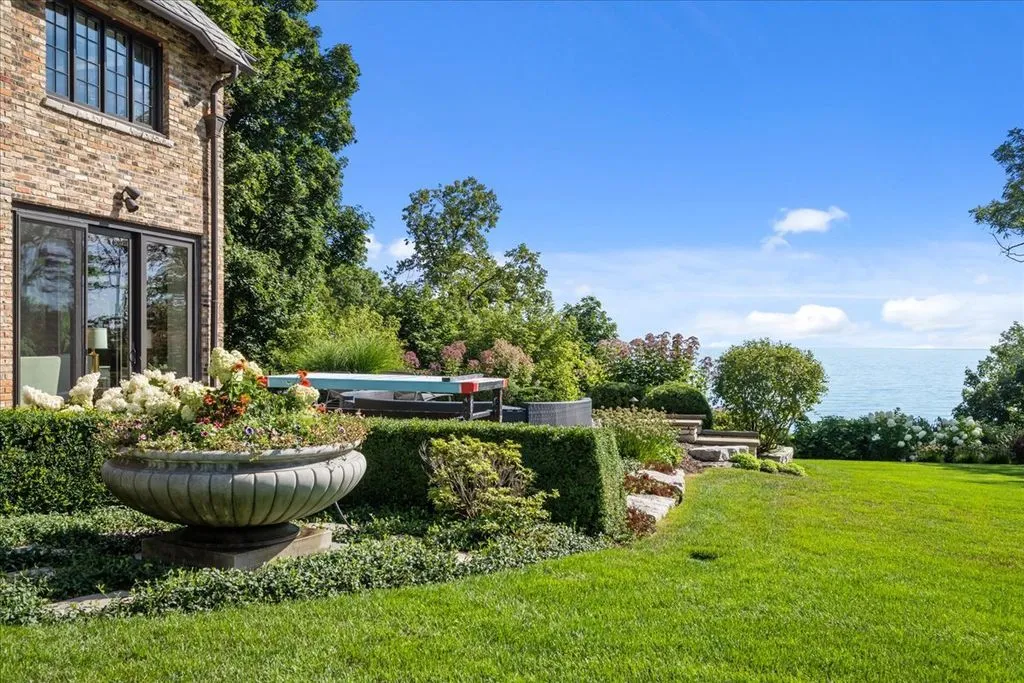 Grand and Serene: A $6.75 Million Estate Overlooking the Lake From 2.3 Lush Acres 20 117 Belle Ave A Breathtaking 6.75 Million Lakeview Estate Set on 2.3 Pristine Acres 23