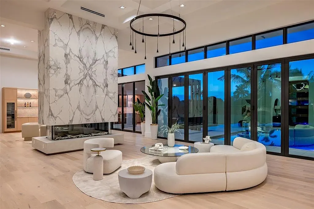 Stunning $9 Million Newly Built Resort-Style Luxury Estate in Southwest Ranches With Private Compound Living 6 Luxury exterior view of 12701 Luray Rd, a newly built home in Southwest Ranches for sale with modern architecture and resort-style design.