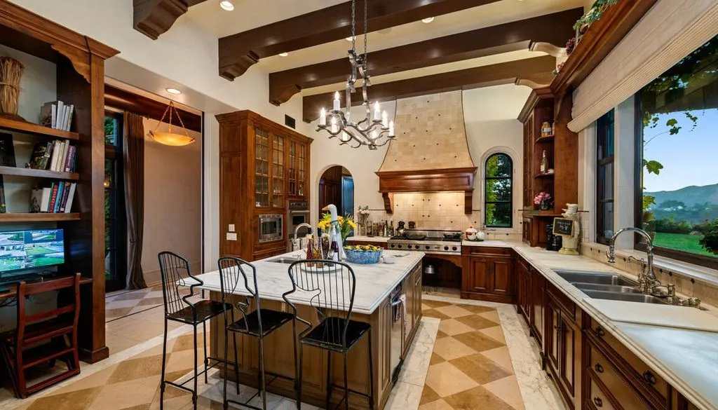 An Enchanting Estate Inspired by the Romance of a European Château in California at $42 Million 15 12721 Chalon Rd A Captivating European Chateau Style Estate in California 11