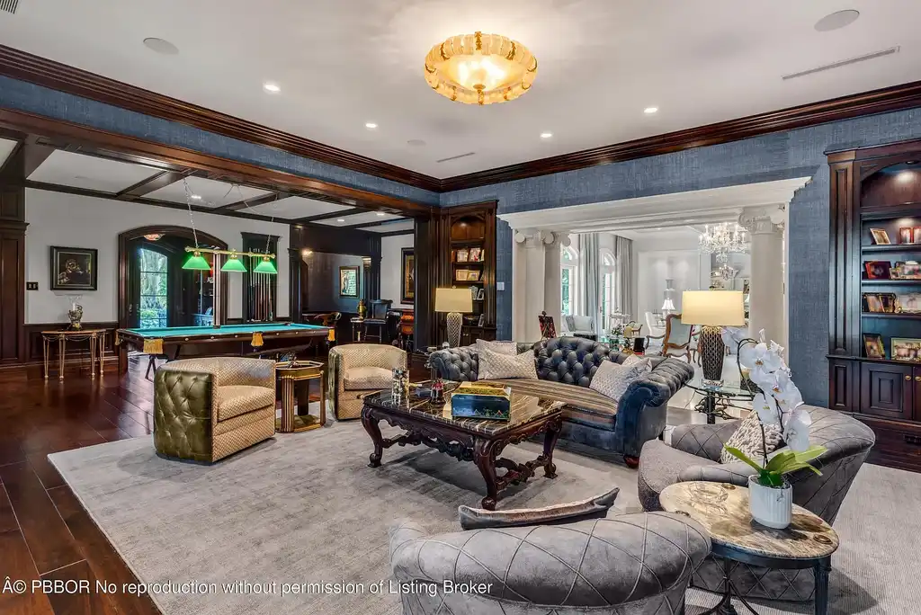 $45 Million Spectacular Lakefront Golf Estate in Old Marsh Club Showcases Elite West Palm Beach Luxury Living 15 Luxury lakefront estate at 12980 Sabal Chase, an exclusive Home in West Palm Beach for sale inside Old Marsh Golf Club