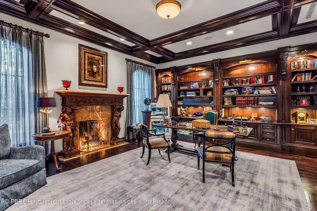 $45 Million Spectacular Lakefront Golf Estate in Old Marsh Club Showcases Elite West Palm Beach Luxury Living 16 Luxury lakefront estate at 12980 Sabal Chase, an exclusive Home in West Palm Beach for sale inside Old Marsh Golf Club