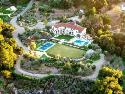 Retreat-Style Compound With Unobstructed Topa Topa Mountain Views Offered at $8.88 Million 1 13202 Ojai Rd A Magnificent Retreat Style Compound With Unobstructed Views of the Topa Topa Mountains 1