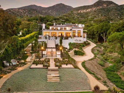 A Montecito Sanctuary with Commanding Ocean Views Lists for $12.9 Million 1 1465 E Mountain Dr An Exquisite Montecito Sanctuary With Commanding Ocean Views 1