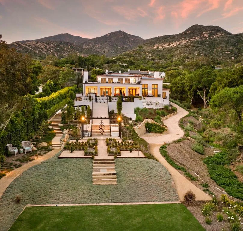 A Montecito Sanctuary with Commanding Ocean Views Lists for $12.9 Million 5 1465 E Mountain Dr An Exquisite Montecito Sanctuary With Commanding Ocean Views 1