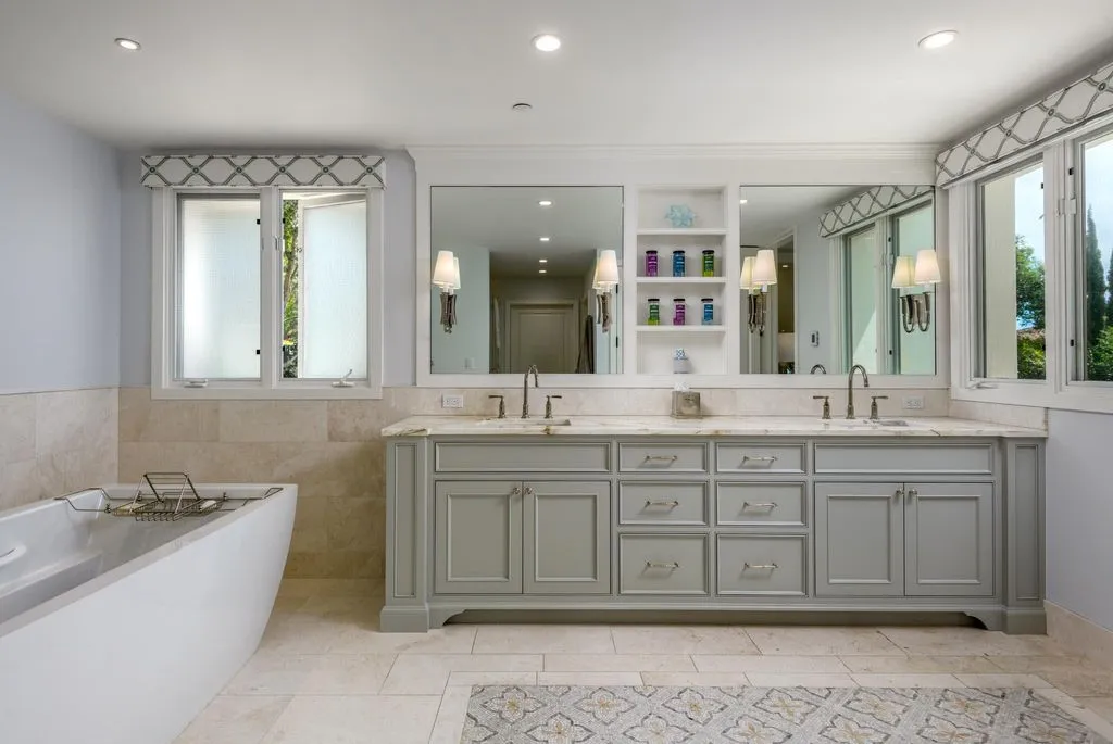 A Montecito Sanctuary with Commanding Ocean Views Lists for $12.9 Million 15 1465 E Mountain Dr An Exquisite Montecito Sanctuary With Commanding Ocean Views 15