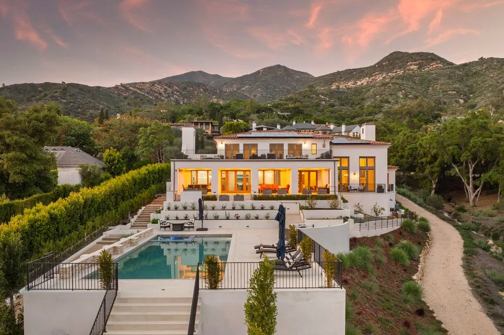 A Montecito Sanctuary with Commanding Ocean Views Lists for $12.9 Million 23 1465 E Mountain Dr An Exquisite Montecito Sanctuary With Commanding Ocean Views 21