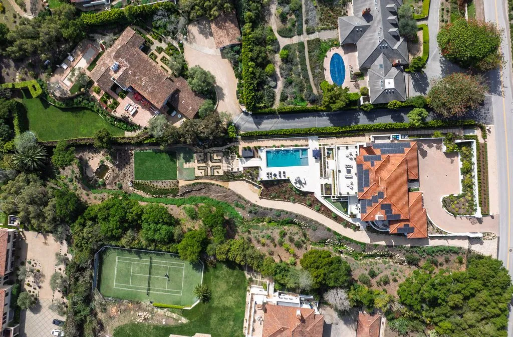 A Montecito Sanctuary with Commanding Ocean Views Lists for $12.9 Million 24 1465 E Mountain Dr An Exquisite Montecito Sanctuary With Commanding Ocean Views 22