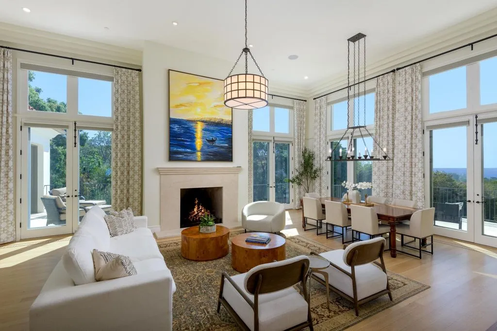 A Montecito Sanctuary with Commanding Ocean Views Lists for $12.9 Million 7 1465 E Mountain Dr An Exquisite Montecito Sanctuary With Commanding Ocean Views 4