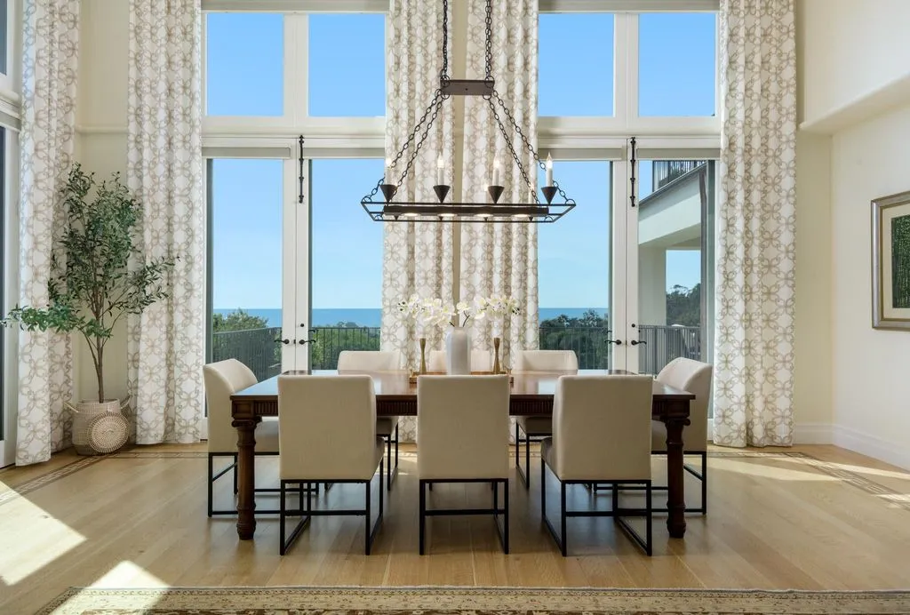 A Montecito Sanctuary with Commanding Ocean Views Lists for $12.9 Million 8 1465 E Mountain Dr An Exquisite Montecito Sanctuary With Commanding Ocean Views 5