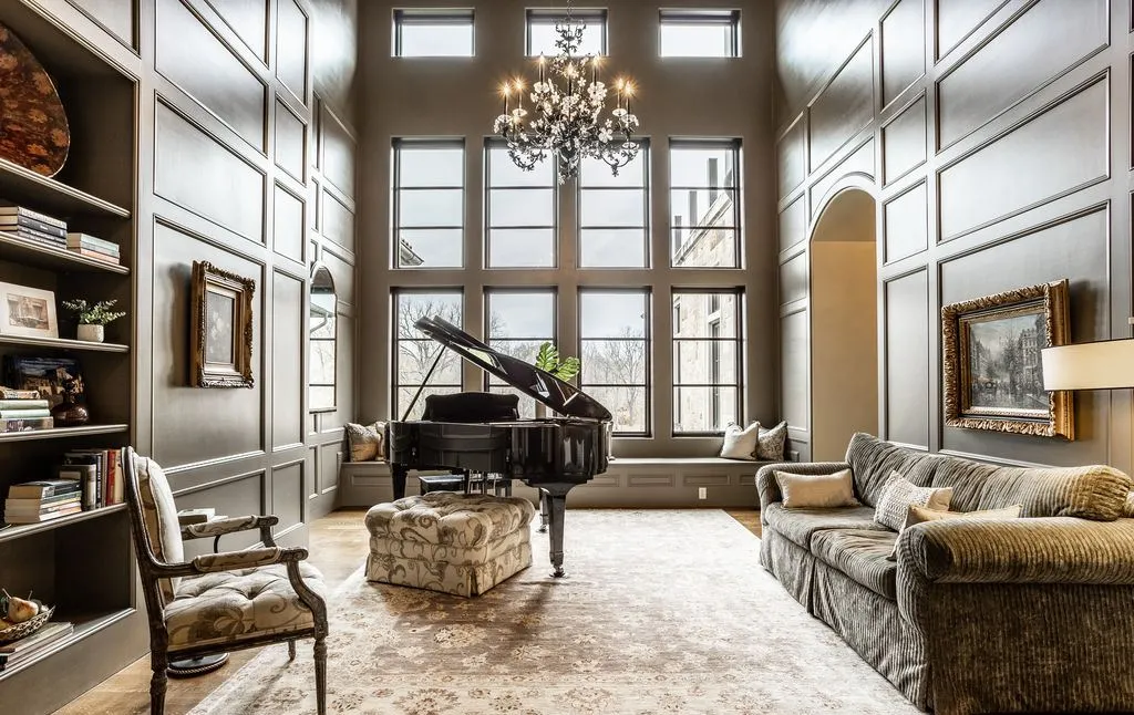 Grand European-Inspired Indiana Estate Spanning 13 Acres Lists for $5.45 Million 19 2075 S 950 E A Monumental European Inspired Country Estate in Indiana at 5.45 Million 11