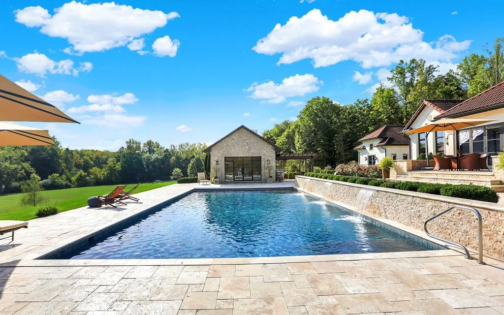 Grand European-Inspired Indiana Estate Spanning 13 Acres Lists for $5.45 Million 6 2075 S 950 E A Monumental European Inspired Country Estate in Indiana at 5.45 Million 2