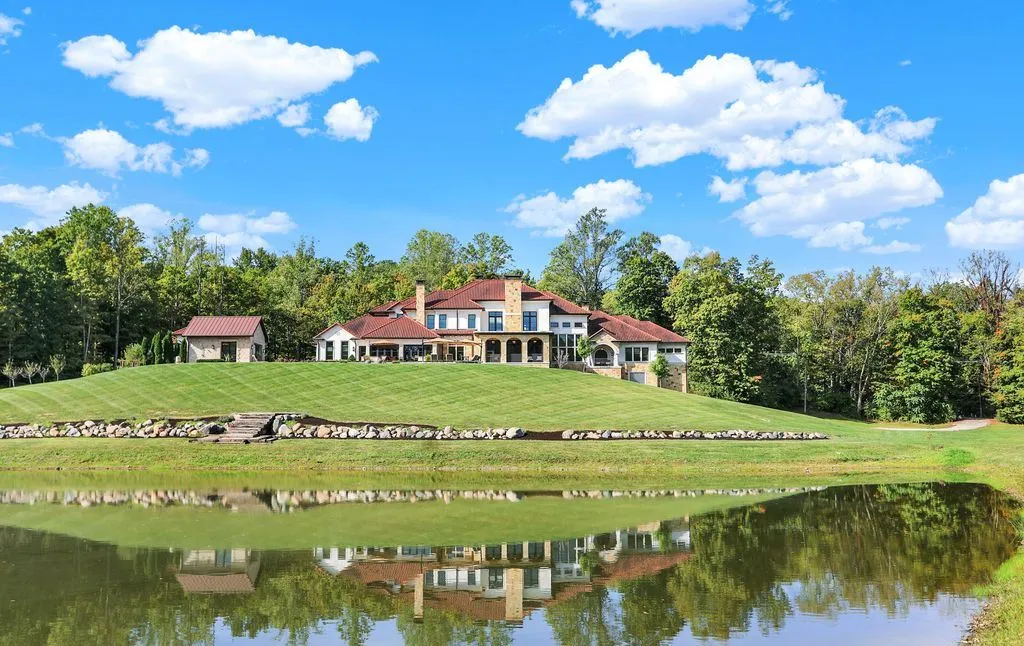Grand European-Inspired Indiana Estate Spanning 13 Acres Lists for $5.45 Million 15 2075 S 950 E A Monumental European Inspired Country Estate in Indiana at 5.45 Million 23