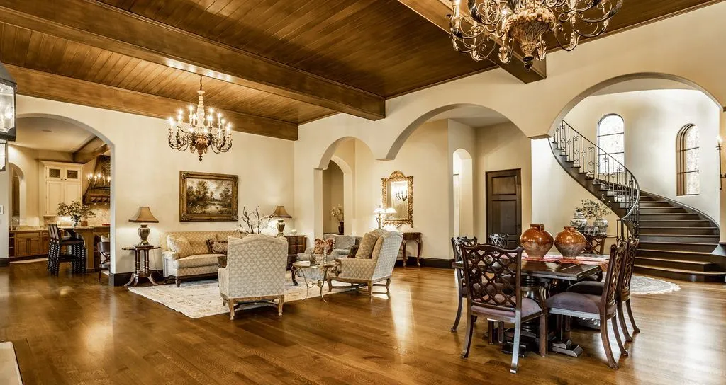 Grand European-Inspired Indiana Estate Spanning 13 Acres Lists for $5.45 Million 8 2075 S 950 E A Monumental European Inspired Country Estate in Indiana at 5.45 Million 3