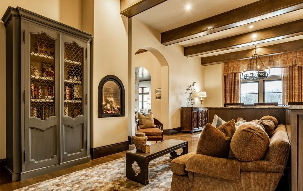 Grand European-Inspired Indiana Estate Spanning 13 Acres Lists for $5.45 Million 10 2075 S 950 E A Monumental European Inspired Country Estate in Indiana at 5.45 Million 5