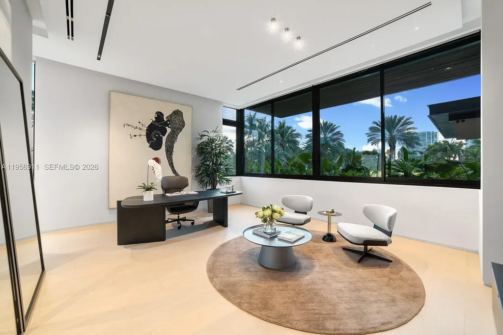 $88.5 Million Ultra-Modern Golden Beach Oceanfront Mansion Showcases Record-Breaking Design 8 Luxury oceanfront mansion in Golden Beach featuring modern stone façade, infinity-edge pools, rooftop spa, expansive glass walls, and panoramic Atlantic Ocean views