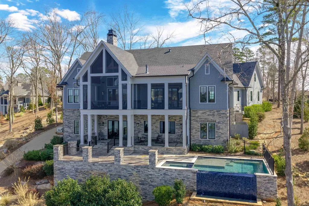 A Custom-Built Georgia Lakefront Masterpiece at $6.25 Million 6 2871 Linger Longer Dr A Stunning Custom Built Lakefront Masterpiece in Georgia 2