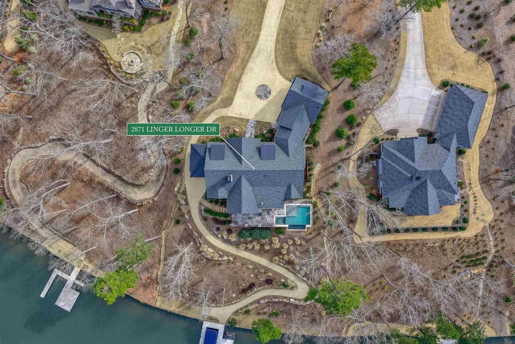 A Custom-Built Georgia Lakefront Masterpiece at $6.25 Million 31 2871 Linger Longer Dr A Stunning Custom Built Lakefront Masterpiece in Georgia 27
