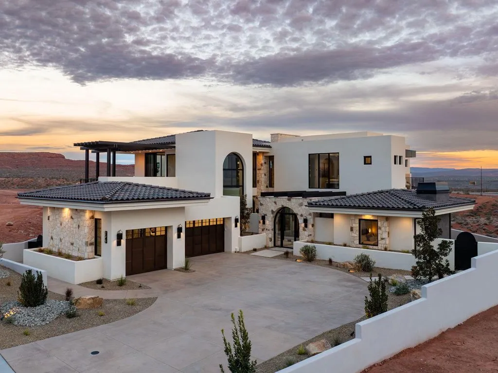An Architectural Masterpiece by Dennis Miller Homes With Panoramic Zion Views at $5.85 Million 5 298 E Colima Rd Unveils a Stunning Utah Estate With Sweeping Zion Views 1
