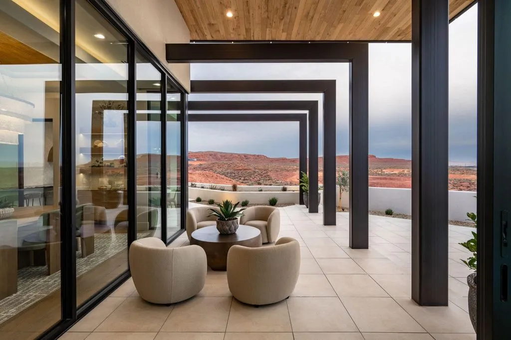 An Architectural Masterpiece by Dennis Miller Homes With Panoramic Zion Views at $5.85 Million 19 298 E Colima Rd Unveils a Stunning Utah Estate With Sweeping Zion Views 22