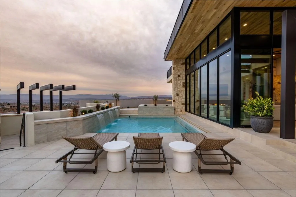 An Architectural Masterpiece by Dennis Miller Homes With Panoramic Zion Views at $5.85 Million 20 298 E Colima Rd Unveils a Stunning Utah Estate With Sweeping Zion Views 23