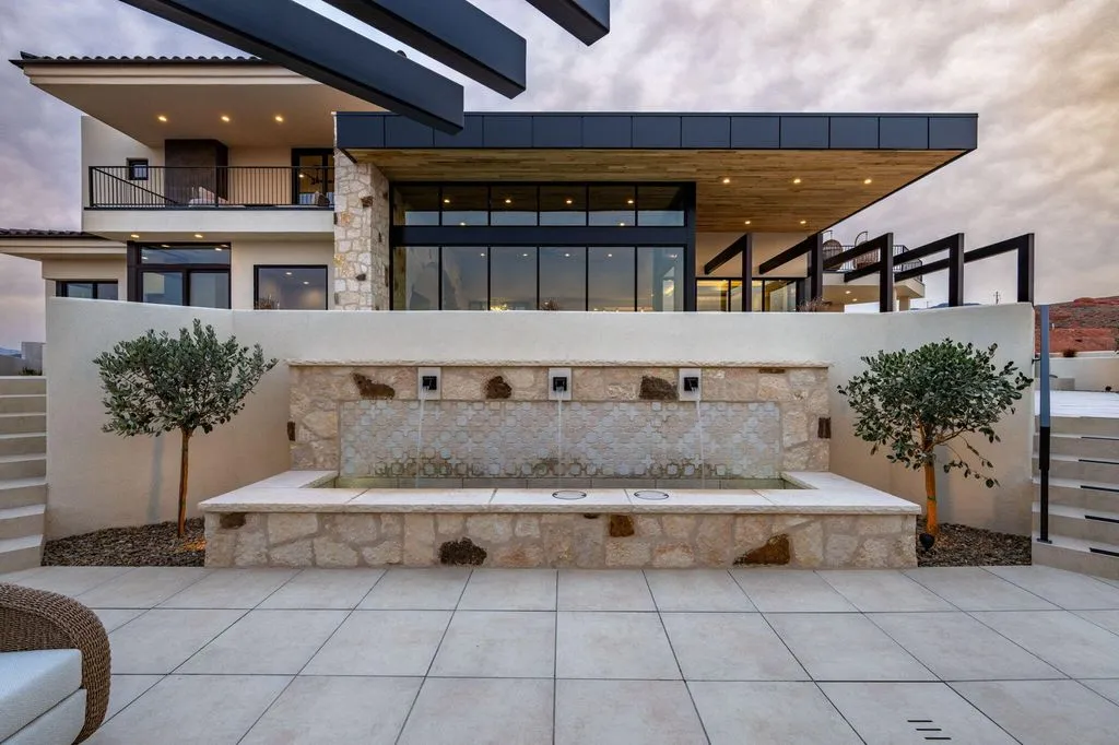 An Architectural Masterpiece by Dennis Miller Homes With Panoramic Zion Views at $5.85 Million 21 298 E Colima Rd Unveils a Stunning Utah Estate With Sweeping Zion Views 24