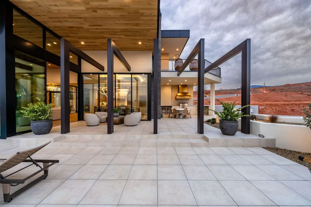 An Architectural Masterpiece by Dennis Miller Homes With Panoramic Zion Views at $5.85 Million 23 298 E Colima Rd Unveils a Stunning Utah Estate With Sweeping Zion Views 26