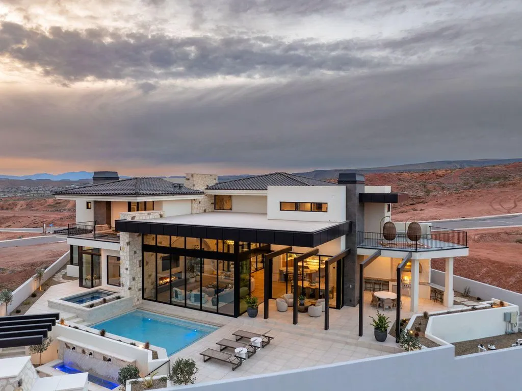 An Architectural Masterpiece by Dennis Miller Homes With Panoramic Zion Views at $5.85 Million 8 298 E Colima Rd Unveils a Stunning Utah Estate With Sweeping Zion Views 30
