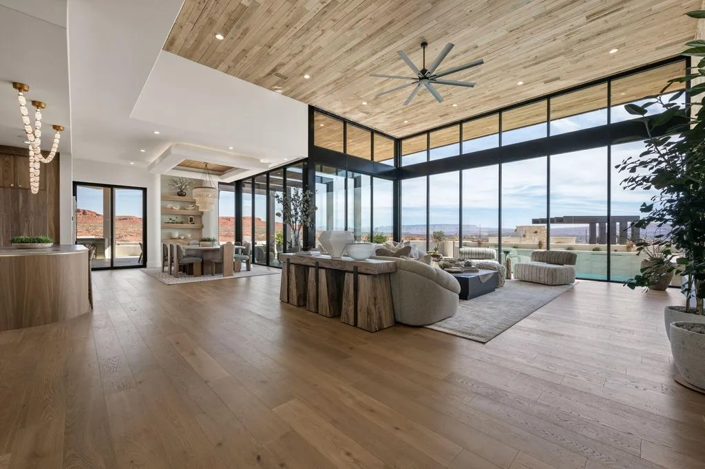 An Architectural Masterpiece by Dennis Miller Homes With Panoramic Zion Views at $5.85 Million 15 298 E Colima Rd Unveils a Stunning Utah Estate With Sweeping Zion Views 8