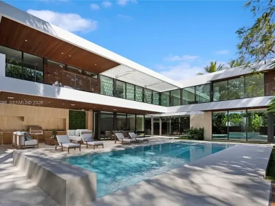 Spectacular $18 Million Ultra-Luxury New Construction Estate in Miami Showcases Iconic Modern Design 1 3210 Coacoochee St 18 Million Stunning Ultra Luxury Modern Estate in Miami With Spectacular Resort Style Design 1