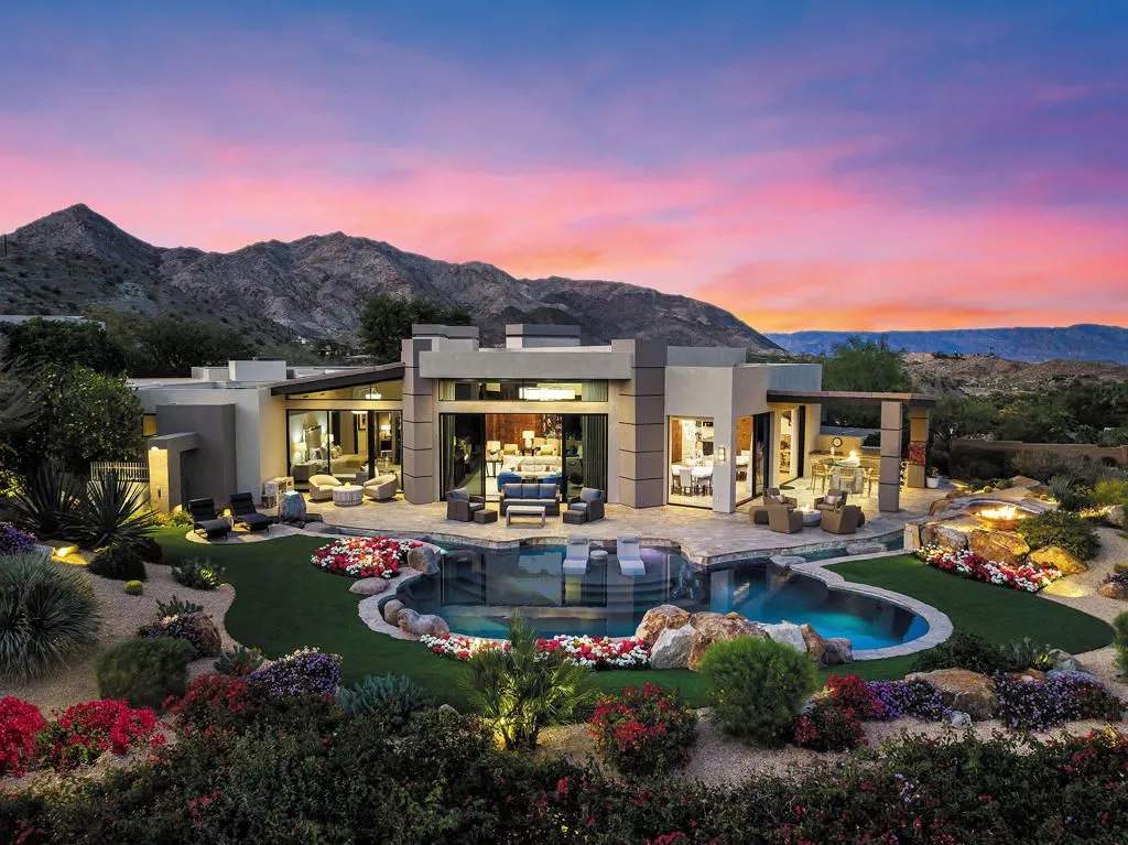 A Contemporary Desert Estate With Panoramic Mountain and Valley Views Asking $7.95 Million 5 330 Metate Pl Unveils a Spectacular Contemporary Desert Estate With Panoramic Mountain 1
