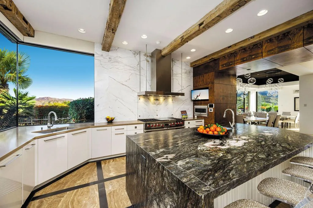 A Contemporary Desert Estate With Panoramic Mountain and Valley Views Asking $7.95 Million 13 330 Metate Pl Unveils a Spectacular Contemporary Desert Estate With Panoramic Mountain 12