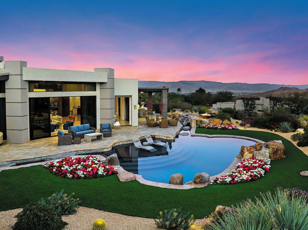 A Contemporary Desert Estate With Panoramic Mountain and Valley Views Asking $7.95 Million 6 330 Metate Pl Unveils a Spectacular Contemporary Desert Estate With Panoramic Mountain 2