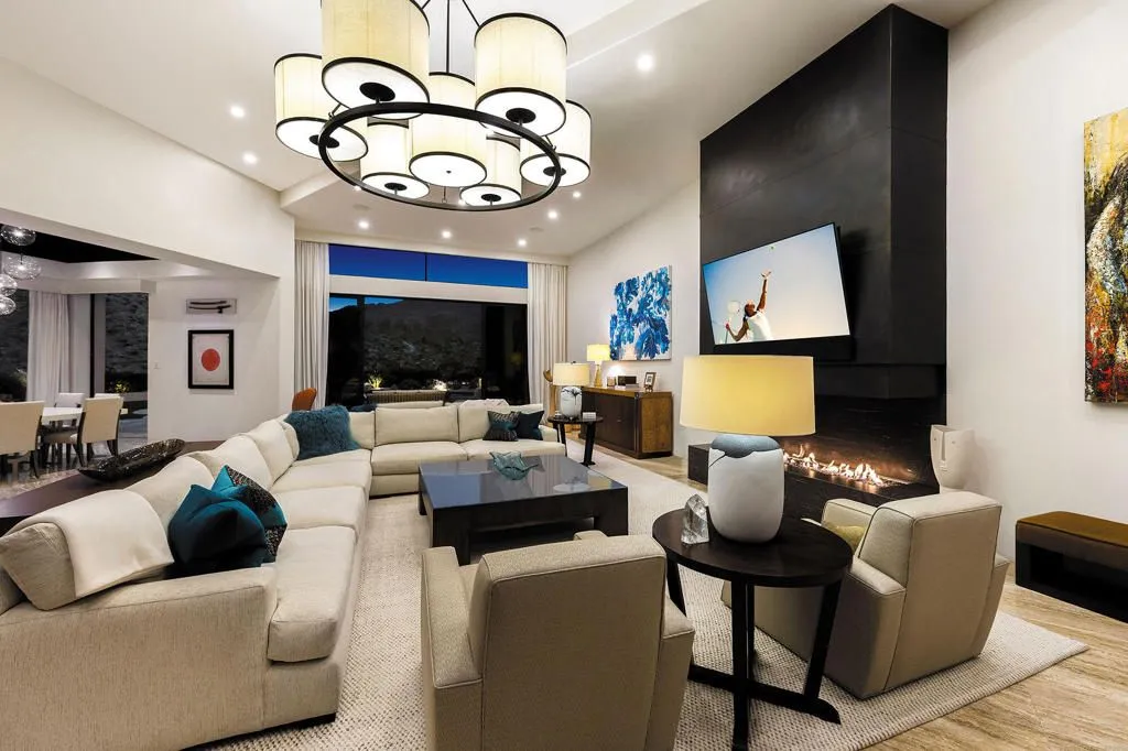 A Contemporary Desert Estate With Panoramic Mountain and Valley Views Asking $7.95 Million 24 330 Metate Pl Unveils a Spectacular Contemporary Desert Estate With Panoramic Mountain 20