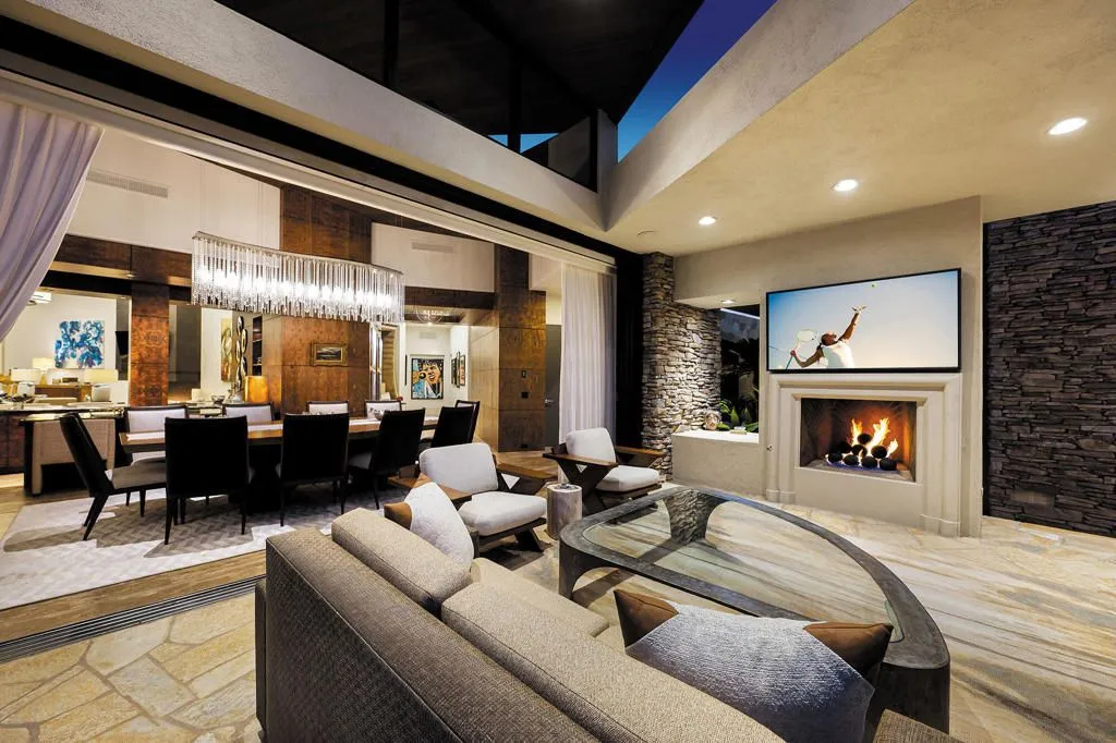 A Contemporary Desert Estate With Panoramic Mountain and Valley Views Asking $7.95 Million 26 330 Metate Pl Unveils a Spectacular Contemporary Desert Estate With Panoramic Mountain 22