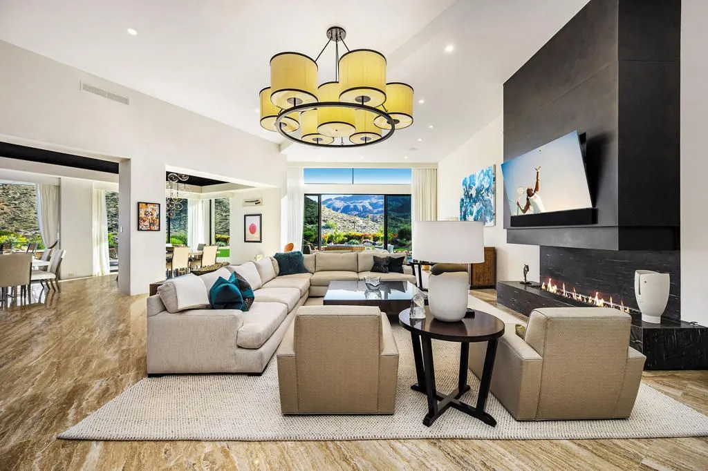 A Contemporary Desert Estate With Panoramic Mountain and Valley Views Asking $7.95 Million 8 330 Metate Pl Unveils a Spectacular Contemporary Desert Estate With Panoramic Mountain 7