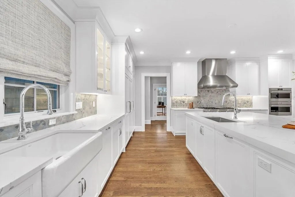 Elegant Massachusetts Home With Timeless Design and Modern Functionality at $5.495 Million 13 34 Stratford Rd Stunning Massachusetts Home 11