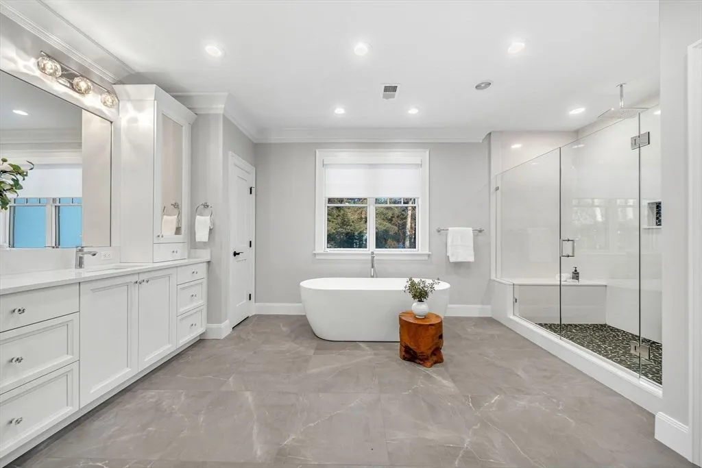 Elegant Massachusetts Home With Timeless Design and Modern Functionality at $5.495 Million 24 34 Stratford Rd Stunning Massachusetts Home 18