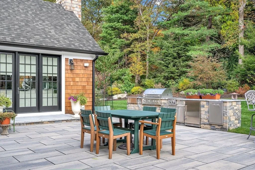 Elegant Massachusetts Home With Timeless Design and Modern Functionality at $5.495 Million 17 34 Stratford Rd Stunning Massachusetts Home 23
