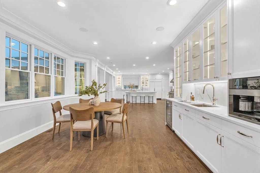 Elegant Massachusetts Home With Timeless Design and Modern Functionality at $5.495 Million 11 34 Stratford Rd Stunning Massachusetts Home 9
