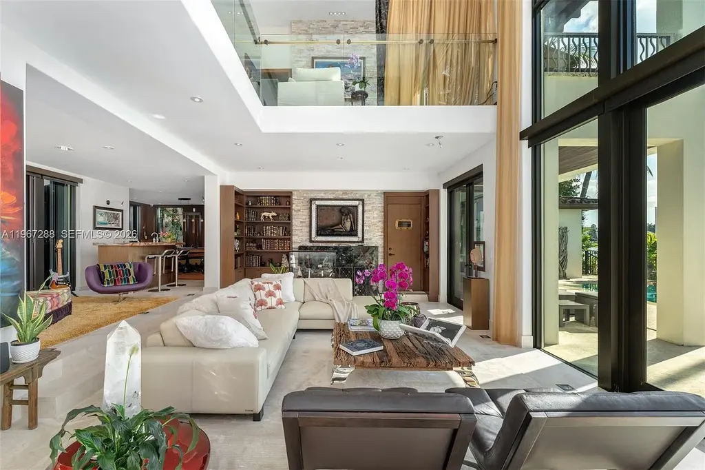 Luxury Open-Bay Waterfront Estate in Miami Beach Listed for $29.5 Million With Resort-Style Design and Skyline Views 6 34 W Di Lido Dr waterfront estate with open-bay views and Mediterranean architecture in Miami Beach